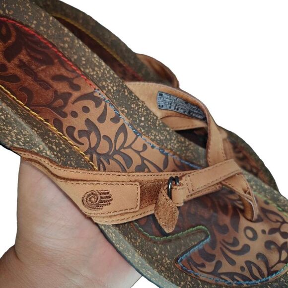 Teva Ventura Thong Leather Sandals - Picture 3 of 6